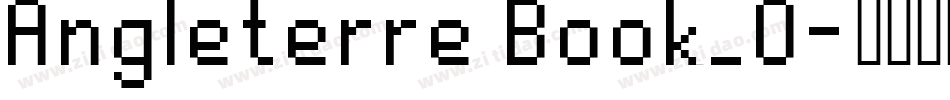 Angleterre Book_0字体转换